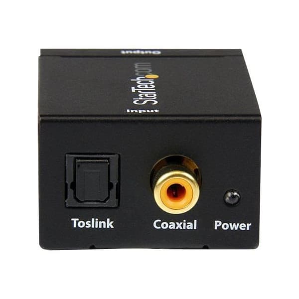 STARTECH Digital Coaxial eller Optisk Toslink SPDIF til Stereo RCA Audio Converter