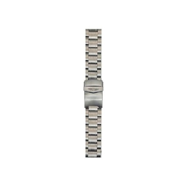 Armbåndsur - Bobroff - BFS005 - Stål - Sølv - Foldbart Pengar