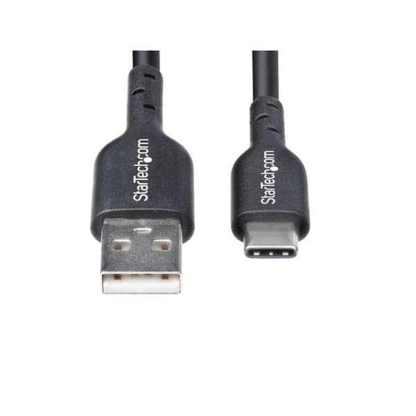 StarTech.com USB-A - USB-C-kaapeli 3m Nopea Lataus 3A USB 2.0 TPE Musta
