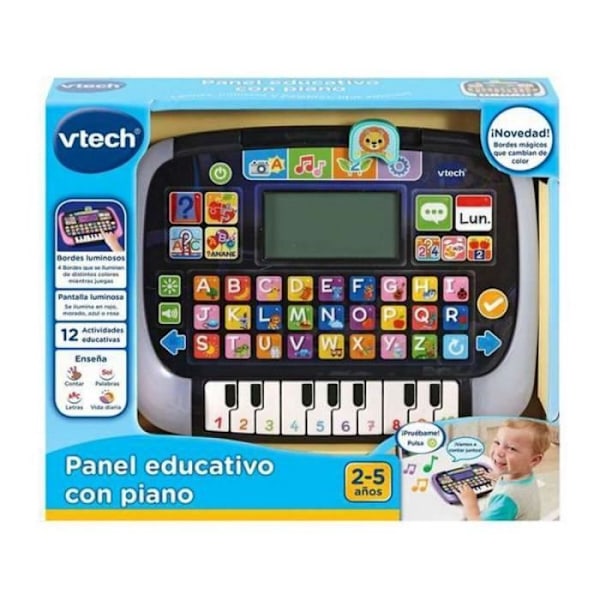 Interaktiv tablet - Vtech - Klaver - 2-5 år - 4 brugsmetoder - Batteridrevet