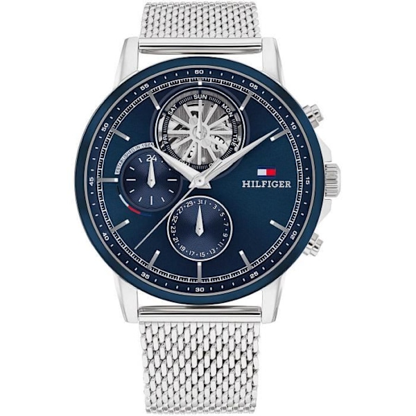 Klocka - Tommy Hilfiger - 1710609 - Silverfärgad stål - Milaneseband - Analogisk Silver Stål