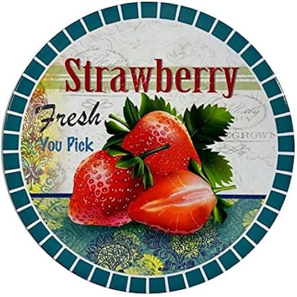 Tillbehör - VERSA - STRAWBERR - Keramisk backup - Röd färg