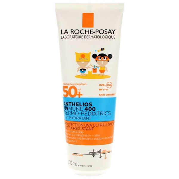 La Roche-Posay Anthelios UVMune Sun Moisturizing Milk lapsille Hajusteeton SPF50+ 250 ml