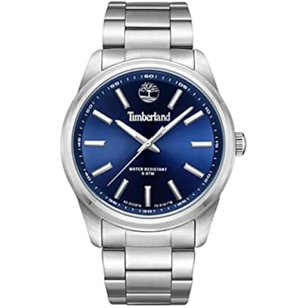 Herreur TIMBERLAND Analog Quartz med Armbånd i Rustfrit Stål - Vandtæt 5 ATM - TDWGG0010805 Silver