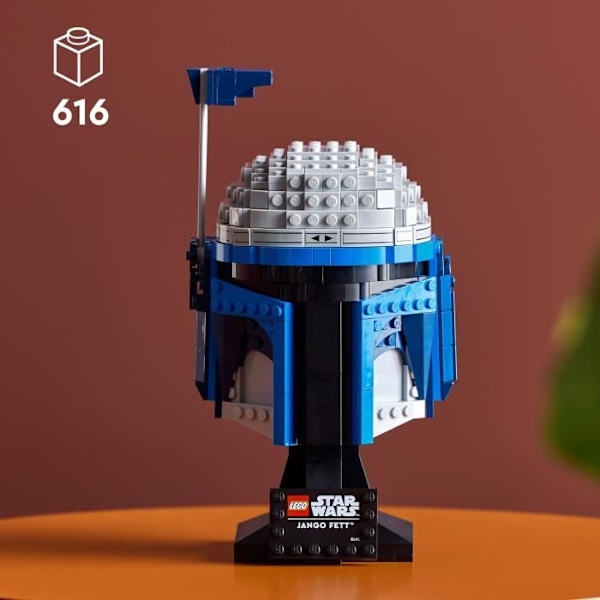 LEGO Star Wars 75408 Kloonien Hyökkäys Jango Fettin Kypärä - Setti - Aikuislahja