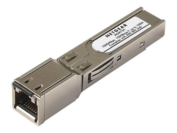 Moduuli SFP - NETGEAR - AGM734 - 1000BASE-T - RJ45 - Jopa 100m