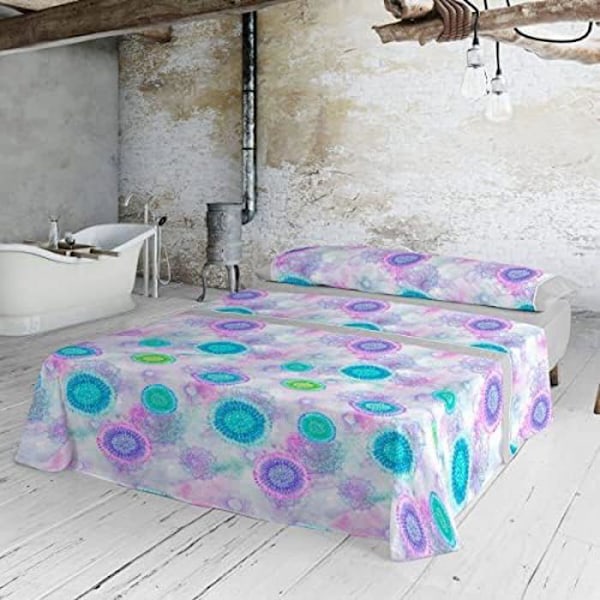 Sengesæt - LOIS - Mara - Trykt mønster - 50% bomuld, 50% polyester - Vaskbar