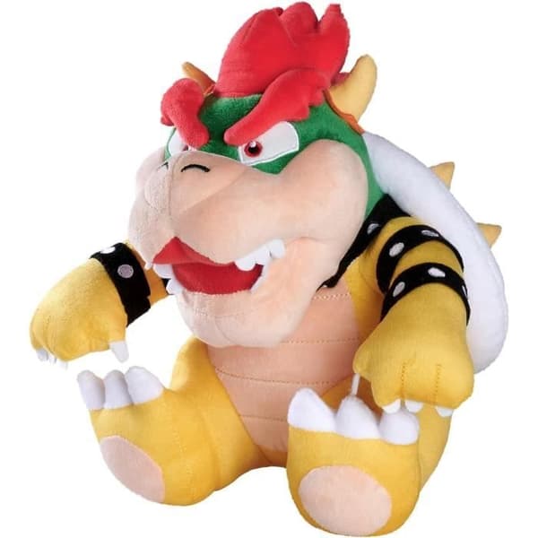 Super Toys Mario Bowser Pehmo 27 cm Grøn