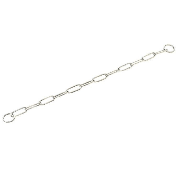 Chokehalsband - Herm Sprenger - 50 cm - Kromstål - För långhåriga hundar - Vattentålig