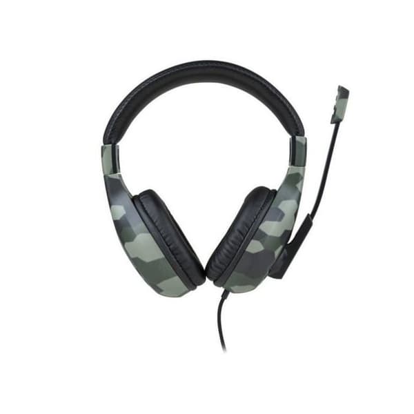 Kablet grønt camouflage stereoheadset til PS5/Xbox-serien Grøn camouflage