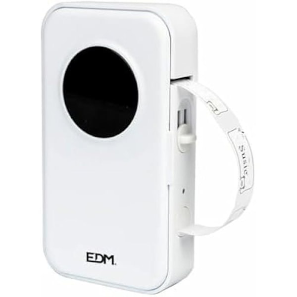 Termoprinter - EDM - 07796 - Bluetooth - Hvid - 57x30 mm