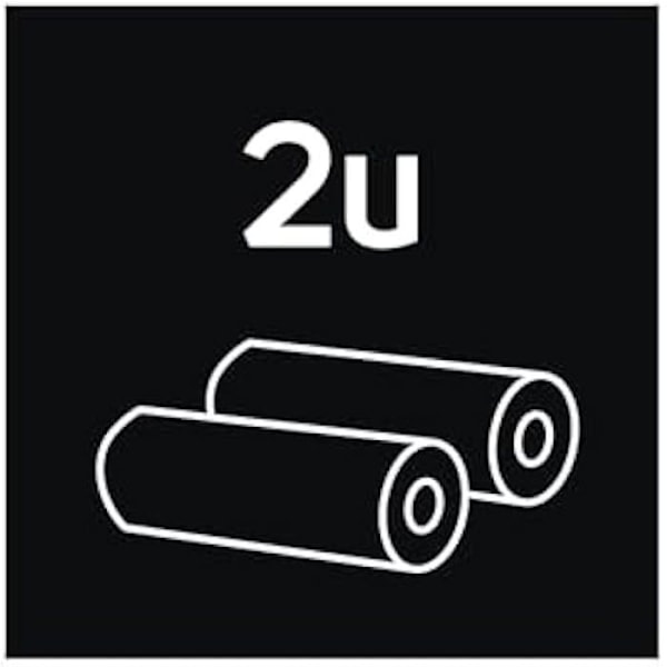 Poser til vakuummaskine - Taurus - Pakke med 2 ruller á 22 cm x 6 meter - Fødevarekonservering