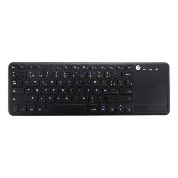 Trådløst tastatur - CoolBox - COO-TEW01-BK - Sort - Touchpad - QWERTY