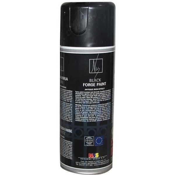 Spraymaling - smede - sort FJ104 - 520 mL