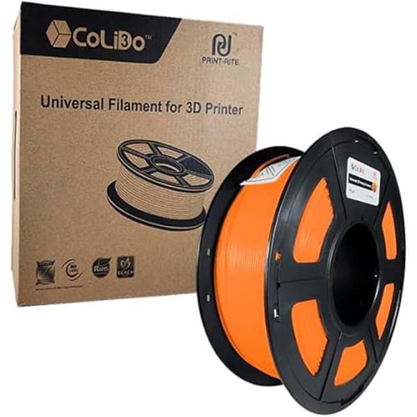 Filament PLA+ - COLIDO - 1,75 mm - 1 kg - Farve Orange - 3D-printer