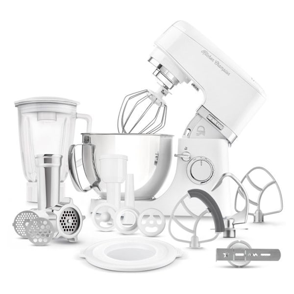 Sencor Kitchen Champion STM 6350WH bakverksrobot - 1000 Watt - Vit - 8 förval - 4,5 L skål