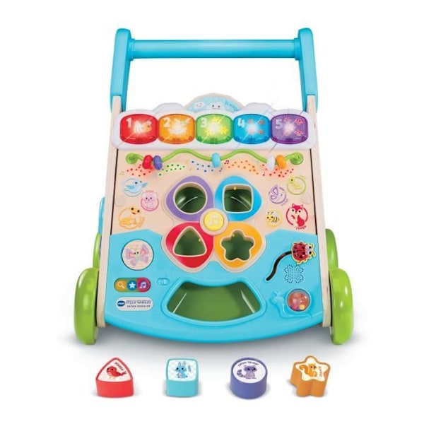 VTECH SUPER TROTTER NATURE INTERACTIVE (LEKSAK MED FSC® CERTIFIERAD TRÄDEL) mjuk och naturlig