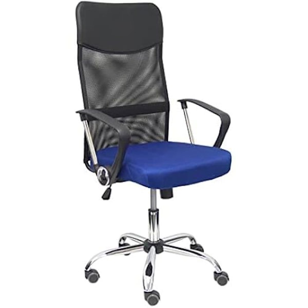 Työtuoli - PIQUERAS Y CRESPO - Gontar - Musta verkkoselkänoja - Ergonominen istuin - Korkeussäädettävä Blå
