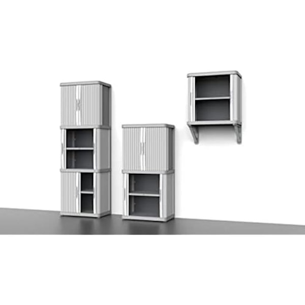 Terry Modular rullutrymmesskåp 3 - 3 x 59x36cm