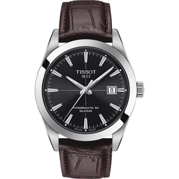 Ur - Tissot - T1274071605101 - Brun læder - 40 mm - Vandresistent op til 10 bar kastanj