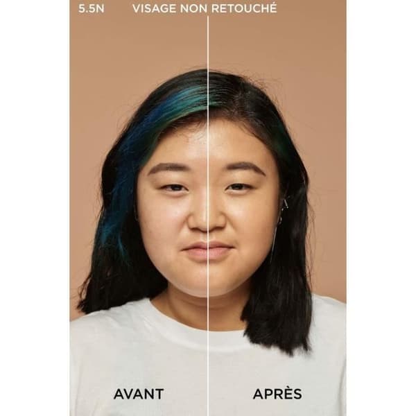 L'OREAL PARIS Accord Perfect Skræddersyet samlende foundation - 5,5 N Soleil - 30 ml