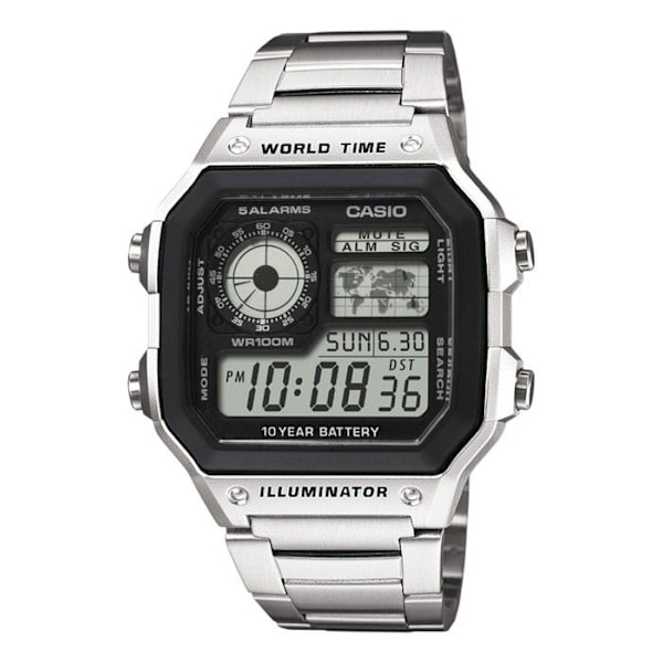 CASIO Herreur AE1200WHD1AVEF Silver