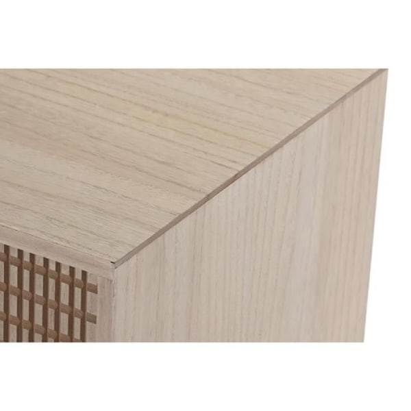 boho style tv stand brun gran mdf træ 120 cm