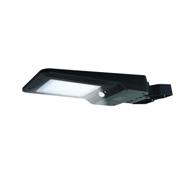 Solenergiemærke - Solarium - CRUISER: solcellelampe 15W (1600lm) med bevægelsessensor Sort
