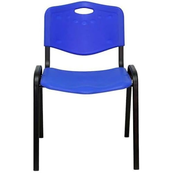 Stapelleger ergonomisk stol - PIQUERAS Y CRESPO - Svart - Plast - 1 plats - Vardagsrum Svart