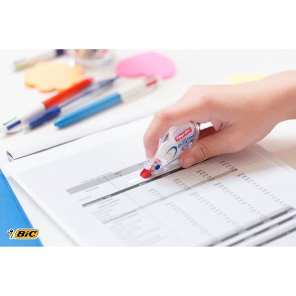 Tipp-Ex Mini Pocket Mouse -korjausnauhat - 6 m x 5 mm, 10 kpl laatikko Vit