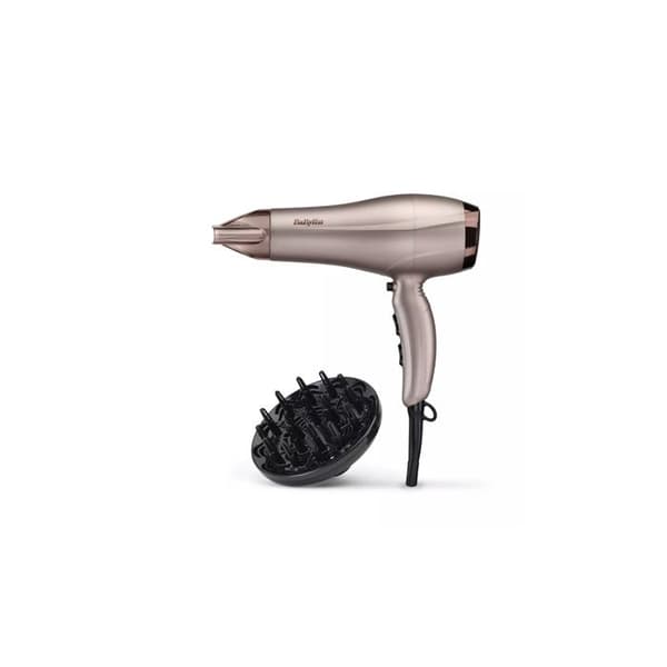 Hårtørrer - BABYLISS - 5790PE - 2200W - 3 temperaturer - 2 hastigheder Sort