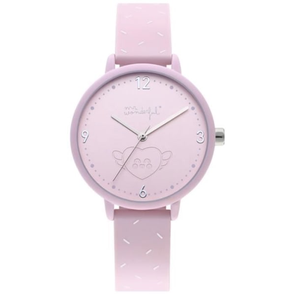 Klocka - MR WONDERFUL - HAPPY HOUR WR30101 - Quartz - Analog - Rosa Rosa