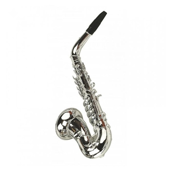 REIG Saxophone - 8 nuottia - Litho box - Poika ja tyttö Silvergrå och svart