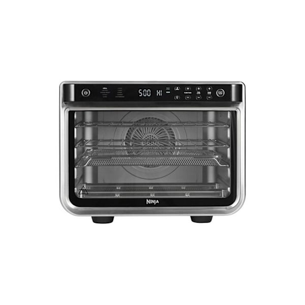 Neljä sähköistä - Ninja - DT200EU - Monitoiminen 10 in 1 - Teho 2400W - Väri Harmaa musta, Hopea