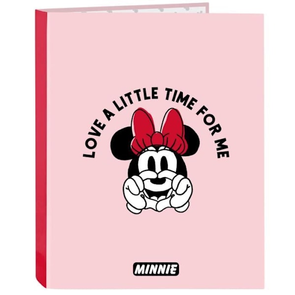 Mapper A4 - Minnie Mouse - 33 CM - 4 ringe - Børn - Unisex