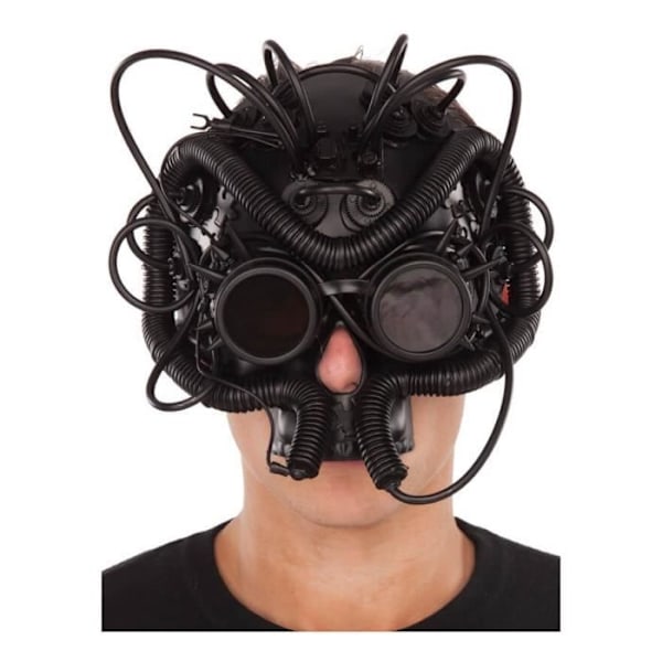 Mascara - DisfraZZes - Steampunk Maske Sort - One size - Multicolor - Sort Flerfärgad