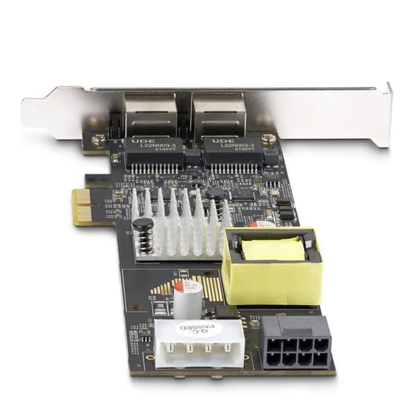 Startech.Com 2.5GbE PoE+ Netværkskort 2 Porte PCI Express Intel I225-V