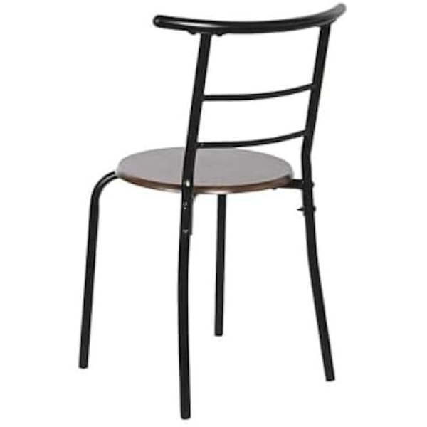 Bordsset - DKD HEMINNREDNING - Flerfärgad - 4 stolar - Metall och MDF trä - 121x78x55 cm Flerfärgad