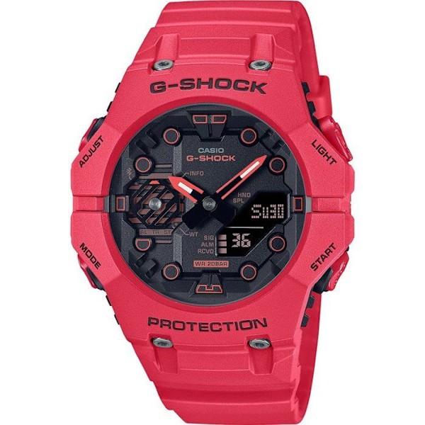 Casio G-Shock Classic Herreur Rød og Sort Svart