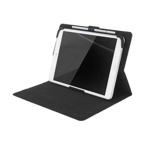 Coque - TUCANO - Facile Plus - Folio Stil - Antiskrid - Ridsefast - 10 tommer Sort
