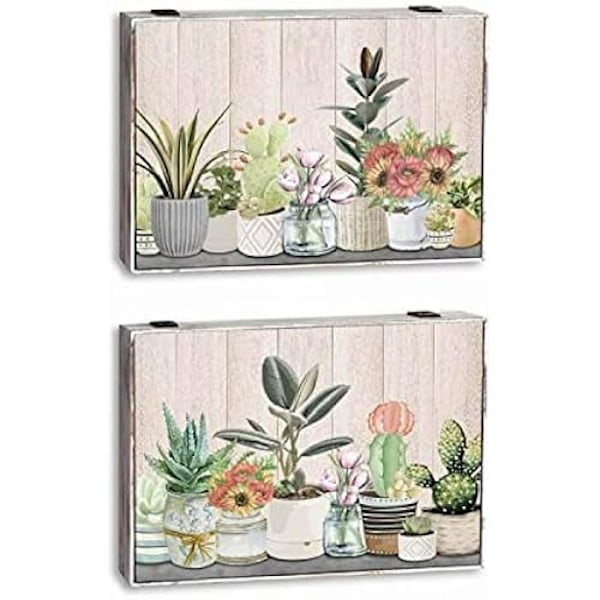 Lock - DKD Heminredning - Flerfärgad - MDF trä - 48x53x34 cm - Originalitet mångfärgad