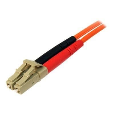 Multimode 50/125 LC / LC duplex fiberoptisk patchkabel - 3 m - STARTTECH