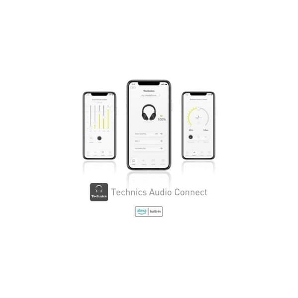 Bluetooth hovedtelefoner - Technics - EAH-A800 - Støjdæmpning - Over-ear - Sølv Sølv