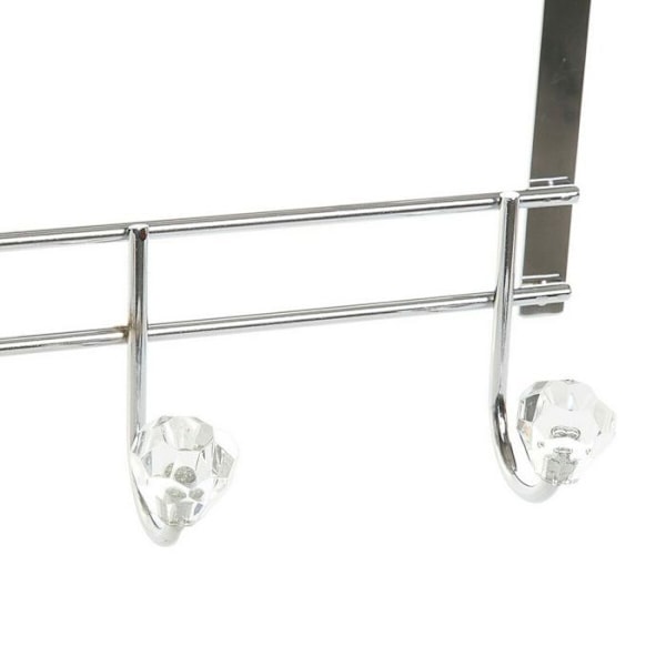 Klädhängare - DKD Home Decor - Metall - Transparent/Argent - Modern Design - Att Hänga upp transparent/silver