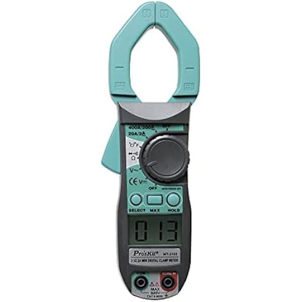 PROSKIT MUL016 multifunktions strømklemme - 400A CA - Flerfarvet
