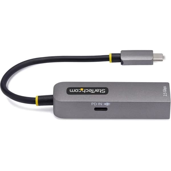 USB-C til Ethernet-adapter - STARTECH - 2.5GbE - 100W PD Pass-Through - Kompatibel med Windows/Mac/Linux