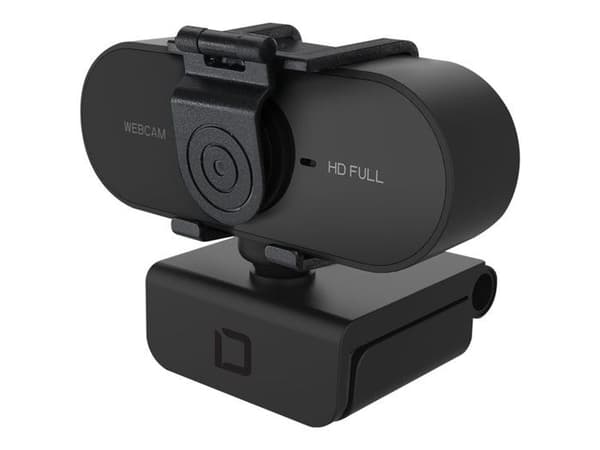 DICOTA D31841 webkamera 1920 x 1080 pikseli USB 2.0 Musta