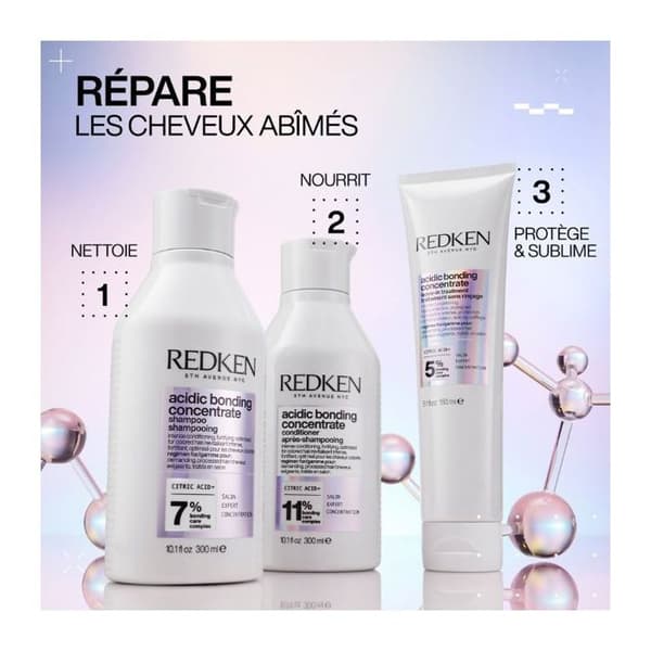 Redken Acidic Bonding Concentrate Conditioner Conditioner Giver smidighed. 11 % 300 ml