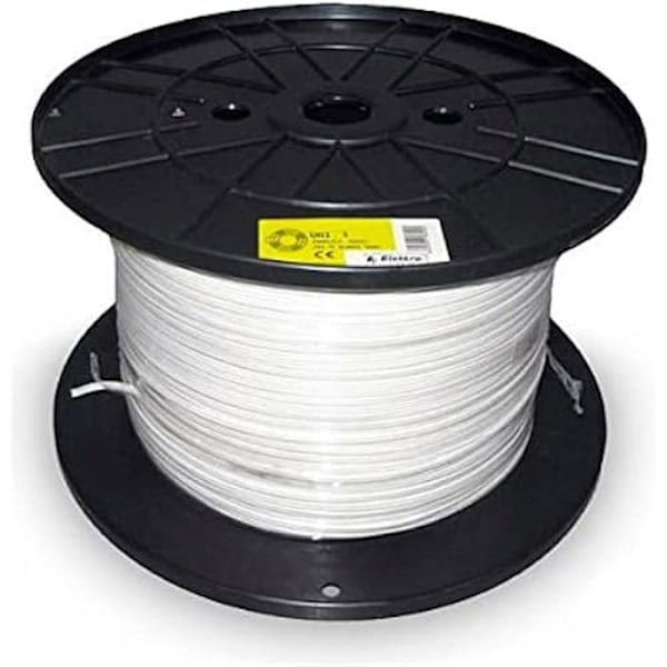 Handtagshållare - EDM - 2 x 1,5 mm - Platt vit - Rulle Ø400 mm - 400 m Inte tillämpbar