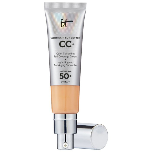 Meikkivoide - IT Cosmetics - Ihosi mutta parempi CC+ - SPF50+ - Keskiruskea - 32ml